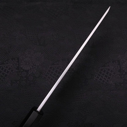 Usuba(Kanto) Blue Steel #2 Suminagashi Buffalo Ebony Handle 180mm