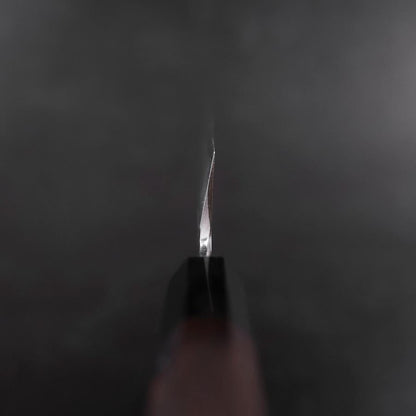 Usuba(Kanto) White Steel #2 Kasumi Buffalo Ebony Handle 165mm