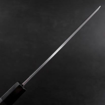 Usuba(Kanto) White Steel #2 Kasumi Buffalo Ebony Handle 165mm