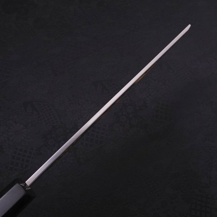 Usuba(Kanto) White Steel #2 Kasumi Chokin Phoenix-Sakura Buffalo Ebony Handle 180mm