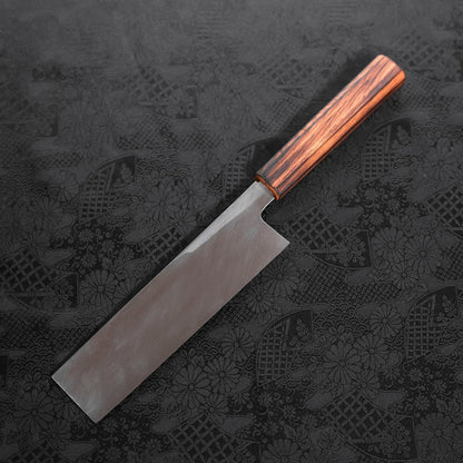 Usuba(Kanto) White Steel #2 Kasumi Sumi Urushi Handle 180mm