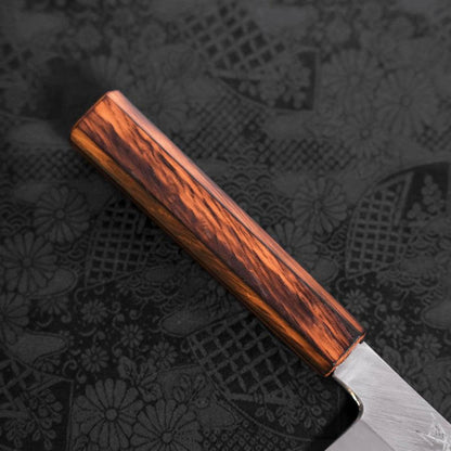 Usuba(Kanto) White Steel #2 Kasumi Sumi Urushi Handle 180mm