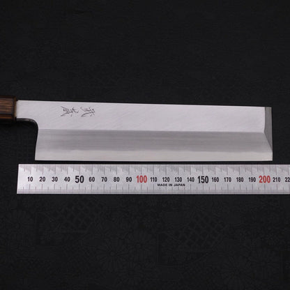 Usuba(Kanto) White Steel #2 Kasumi Sumi Urushi Handle 210mm
