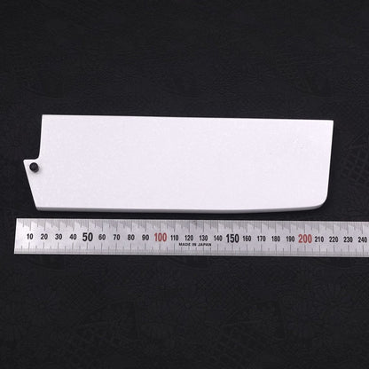 White-Ishime Saya Sheath for Nakiri Knife with Pin, 165mm