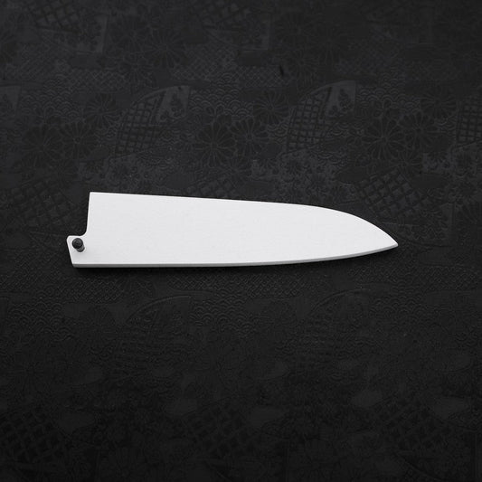 White-Ishime Saya Sheath for Western Petty with Pin 135mm