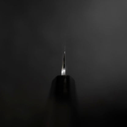 Yanagi Kiritsuke Blue Steel #1 Suminagashi Buffalo Ebony Handle With Sheath 270mm