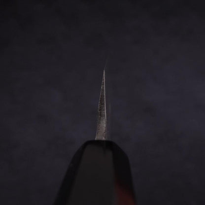 Yanagi Kiritsuke Blue Steel #2 Kasumi Buffalo Ebony Handle 240mm