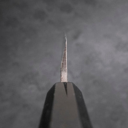 Yanagi Kiritsuke Blue Steel #2 Kurouchi Buffalo Ebony Handle 270mm