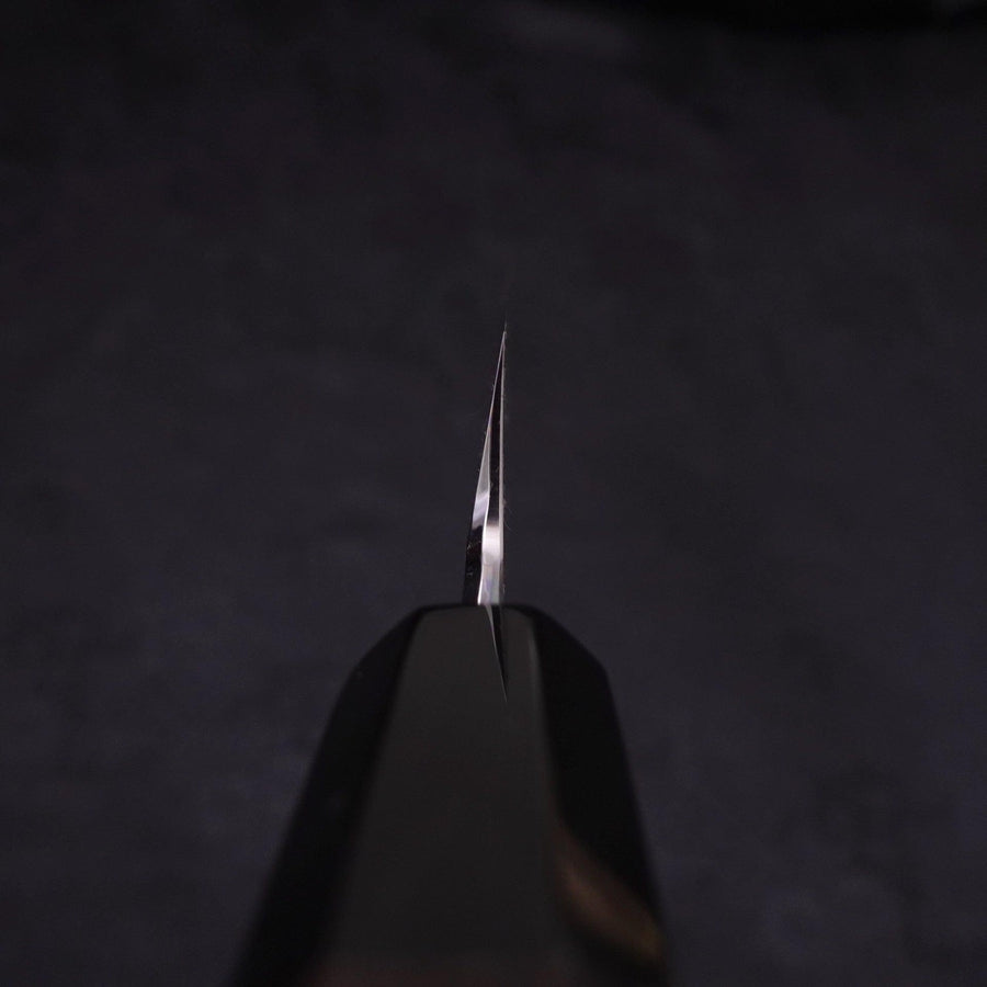 Yanagi Kiritsuke Silver Steel #3 Honyaki Mirror Buffalo Ebony Handle 270mm