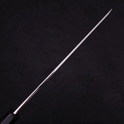 Yanagi Kiritsuke Silver Steel #3 Honyaki Mirror Buffalo Ebony Handle 270mm