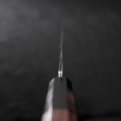 Yanagi Kiritsuke Silver Steel #3 Honyaki Mirror Buffalo Wenge Handle 270mm