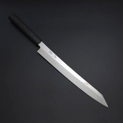 Yanagi Kiritsuke VG-10 Mirror Buffalo Ebony Handle 270mm