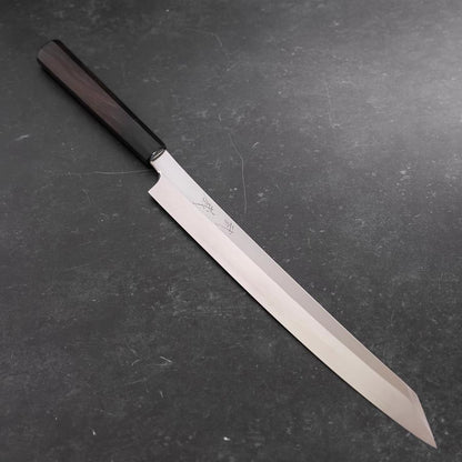 Yanagi Kiritsuke VG-10 Mirror Buffalo Ebony Handle 300mm