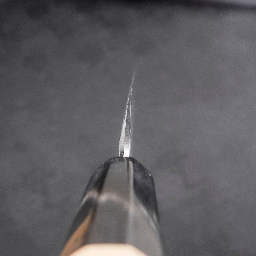 Yanagi Kiritsuke White Steel #2 Kasumi Buffalo Magnolia Handle 240mm