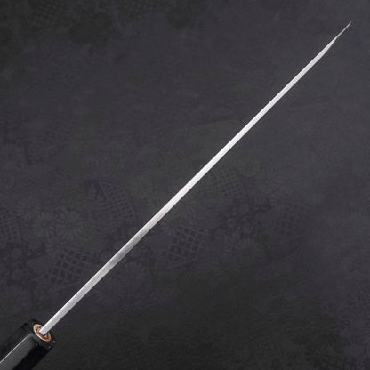 Yanagi Kiritsuke White Steel #2 Kasumi Buffalo Magnolia Handle 240mm