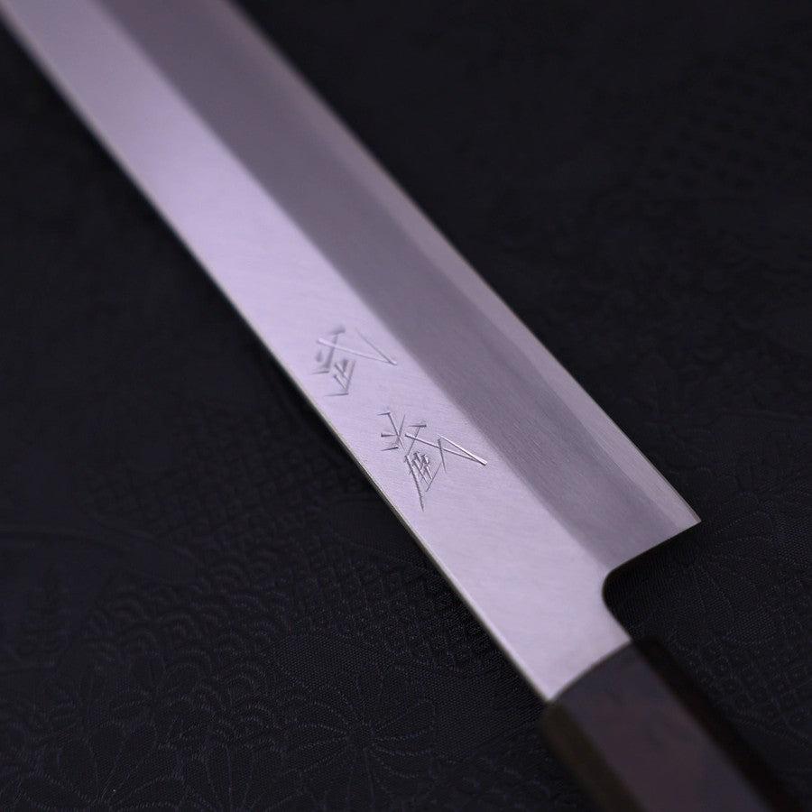 Yanagiba AUS-10 Polished Ebony Handle 300mm
