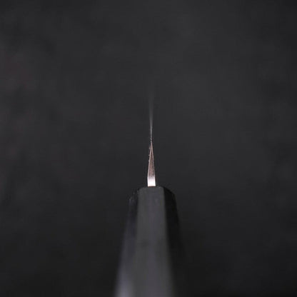 Yanagiba AUS-8 Polished Dark Blue Urushi Handle 210mm