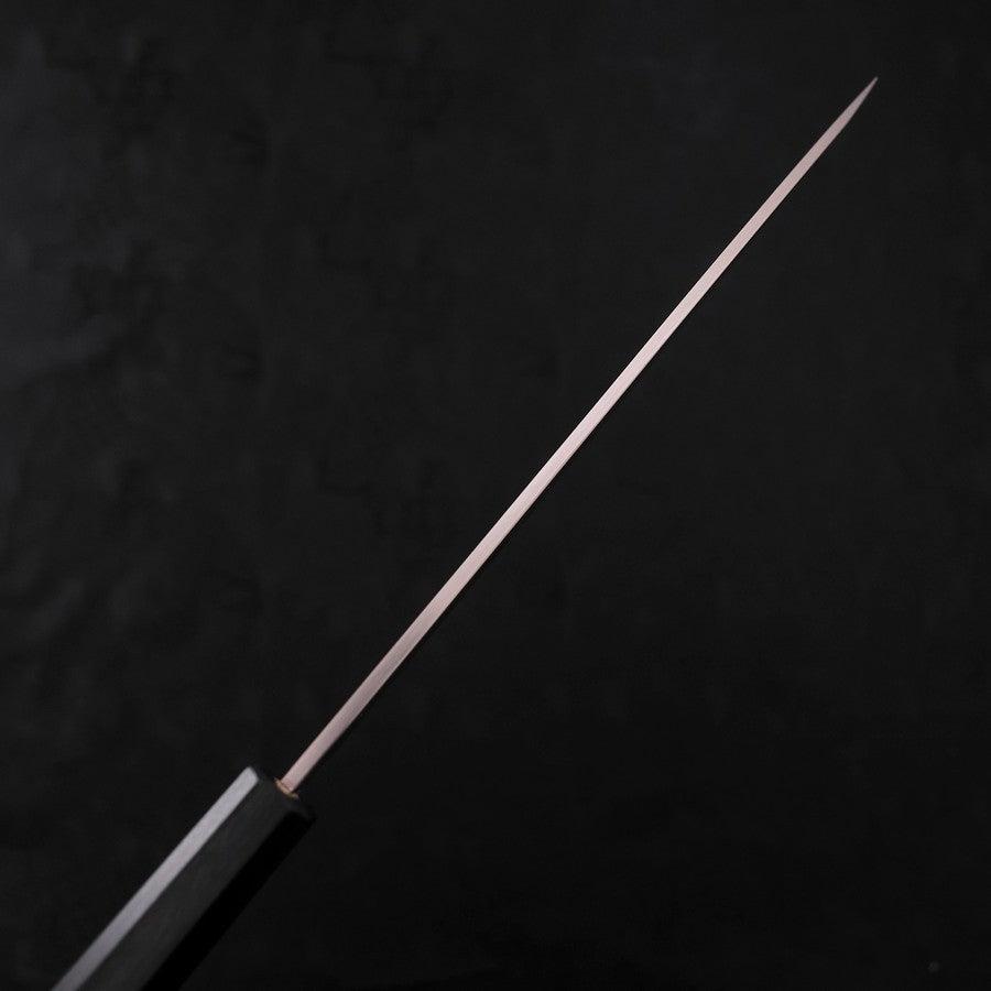 Yanagiba AUS-8 Polished Dark Blue Urushi Handle 240mm