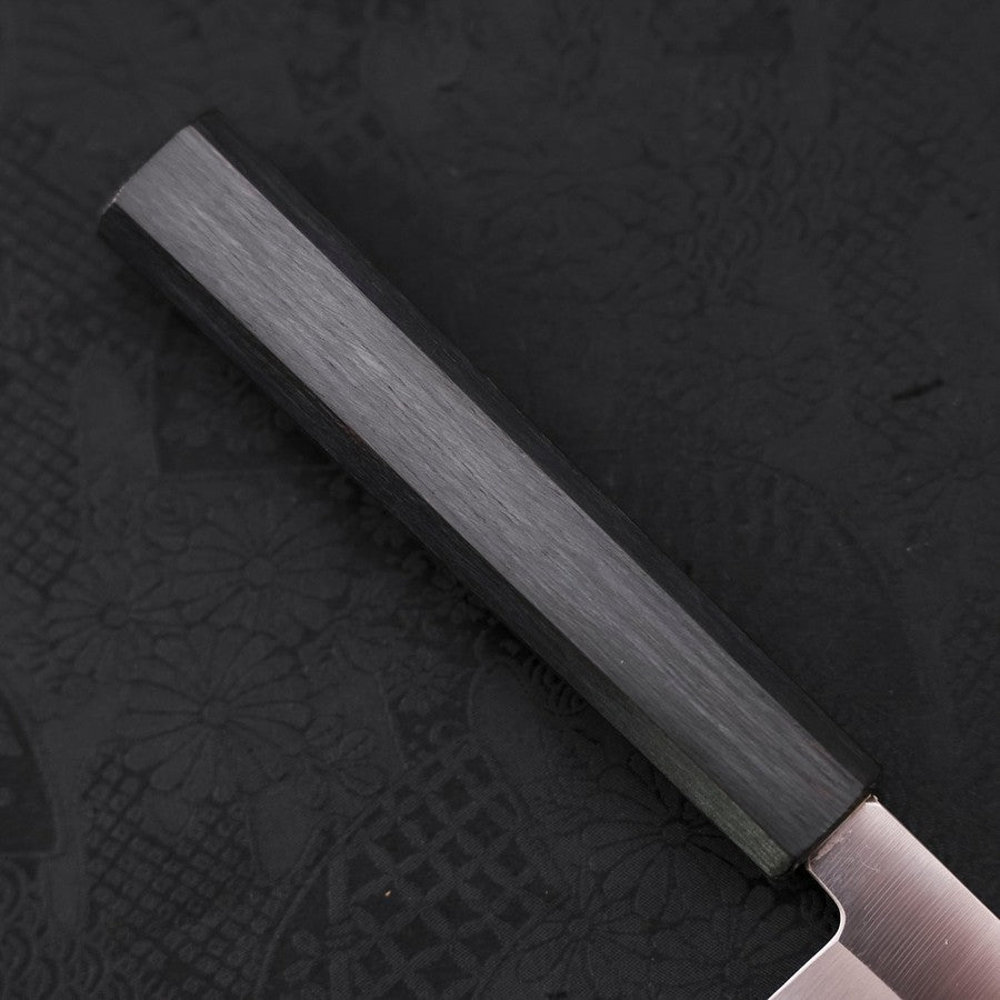 Yanagiba AUS-8 Polished Dark Blue Urushi Handle 240mm