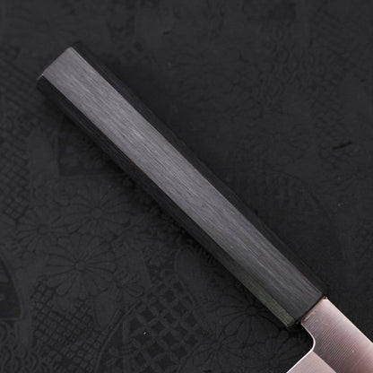 Yanagiba AUS-8 Polished Dark Blue Urushi Handle 240mm