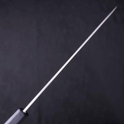 Yanagiba AUS-8 Polished Dark Blue Urushi Handle 270mm