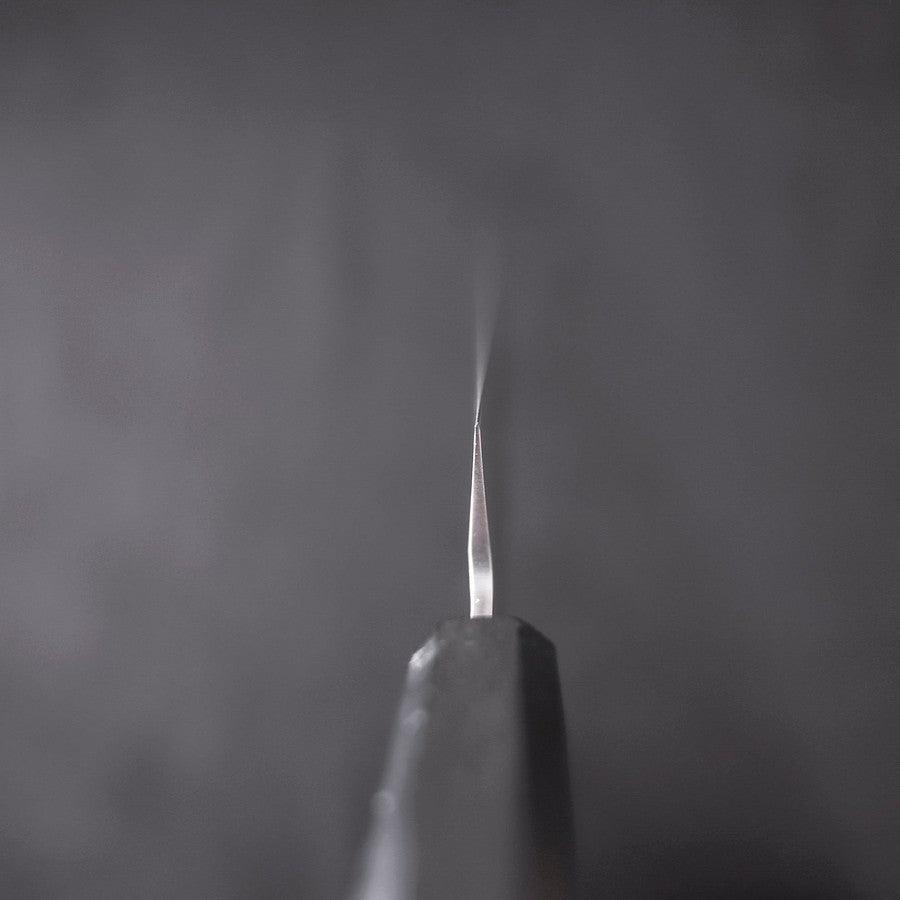 Yanagiba AUS-8 Polished Dark Blue Urushi Handle 300mm