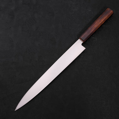 Yanagiba AUS-8 Polished Sumi Urushi Handle 270mm