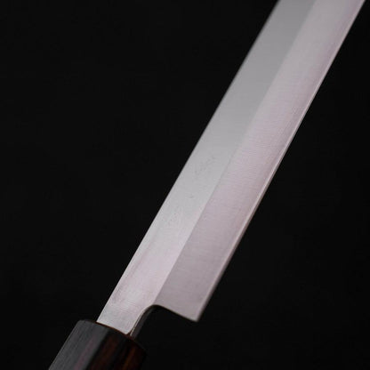 Yanagiba AUS-8 Polished Sumi Urushi Handle 270mm