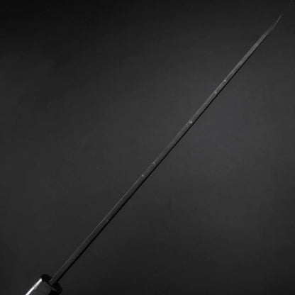 Yanagiba Blue Steel #2 Kurouchi Buffalo Ebony Handle 240mm