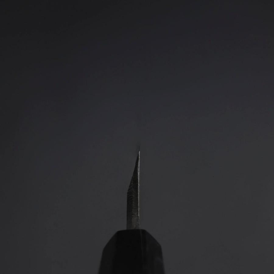 Yanagiba Blue Steel #2 Kurouchi Buffalo Ebony Handle 290mm