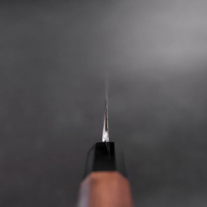 Yanagiba Blue Steel #1 Hon-Kasumi Buffalo Walnut Handle 300mm