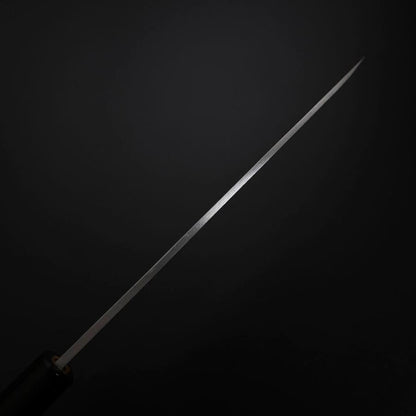 Yanagiba Blue Steel #2 Damascus Shitan Handle 180mm