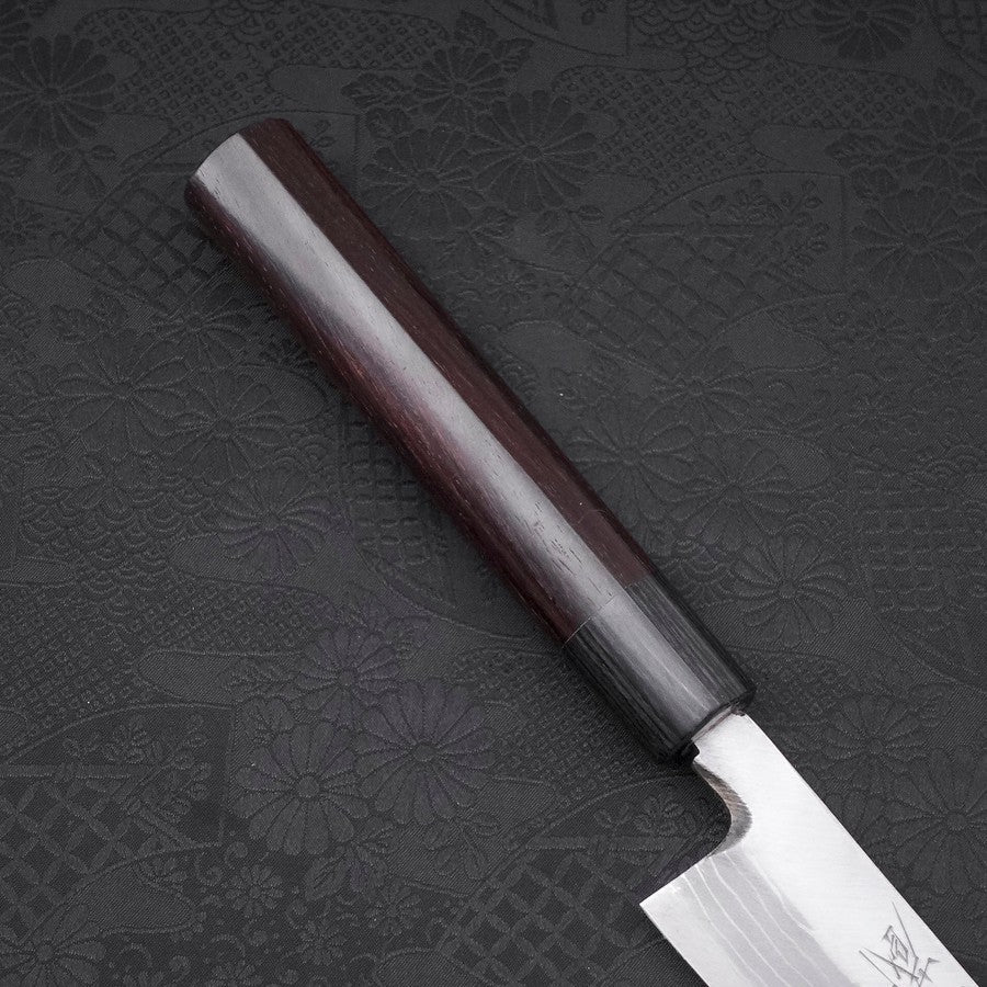 Yanagiba Blue Steel #2 Damascus Shitan Handle 300mm