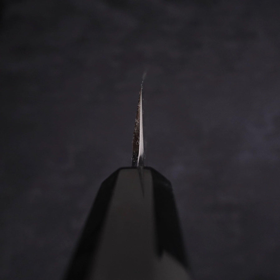 Yanagiba Blue Steel #2 Kasumi Buffalo Ebony Handle 300mm