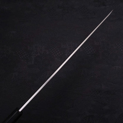 Yanagiba Blue Steel #2 Kasumi Buffalo Ebony Handle 300mm