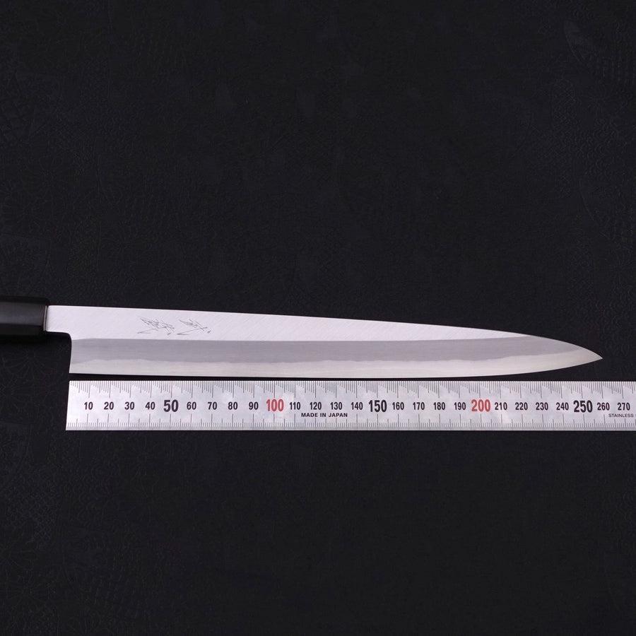 Yanagiba Blue Steel #2 Kasumi Buffalo Magnolia Handle 270mm