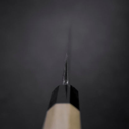 Yanagiba Blue Steel #2 Kasumi Buffalo Magnolia Handle 330mm