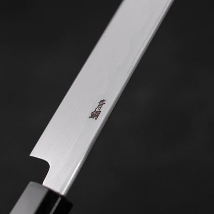 Yanagiba Blue Steel #2 Kasumi Buffalo Wenge Handle 300mm