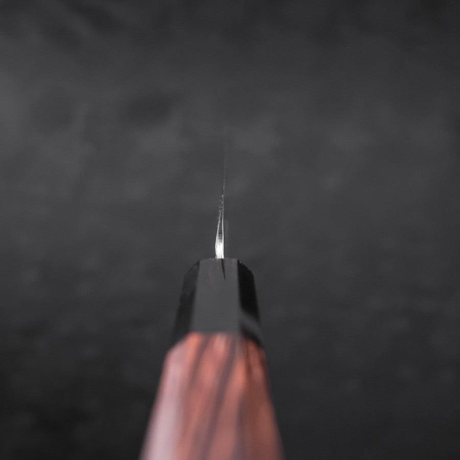 Yanagiba Blue Steel #2 Kasumi Buffalo Wenge Handle 300mm