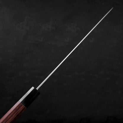 Yanagiba Blue Steel #2 Kasumi Buffalo Wenge Handle 300mm
