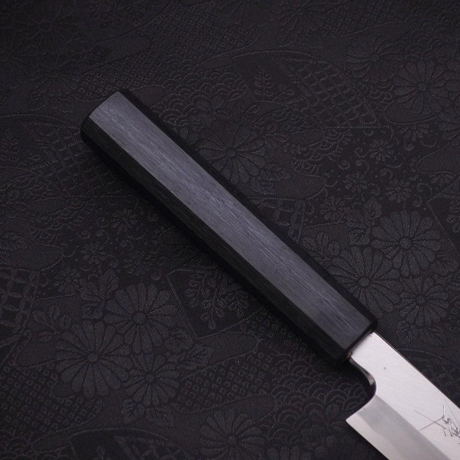 Yanagiba Blue Steel #2 Kasumi Dark-Blue Urushi Handle 180mm