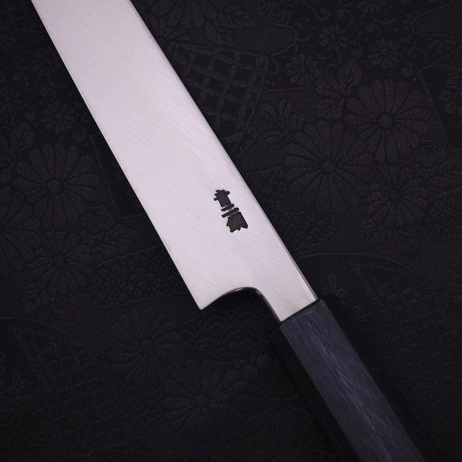 Yanagiba Blue Steel #2 Kasumi Dark-Blue Urushi Handle 210mm