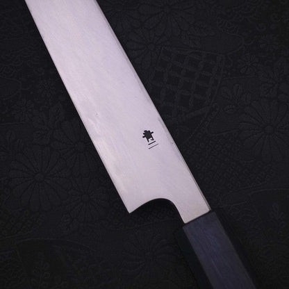 Yanagiba Blue Steel #2 Kasumi Dark-Blue Urushi Handle 240mm