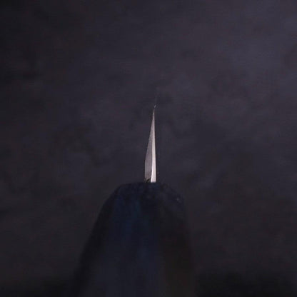 Yanagiba Blue Steel #2 Kasumi Dark-Blue Urushi Handle 240mm