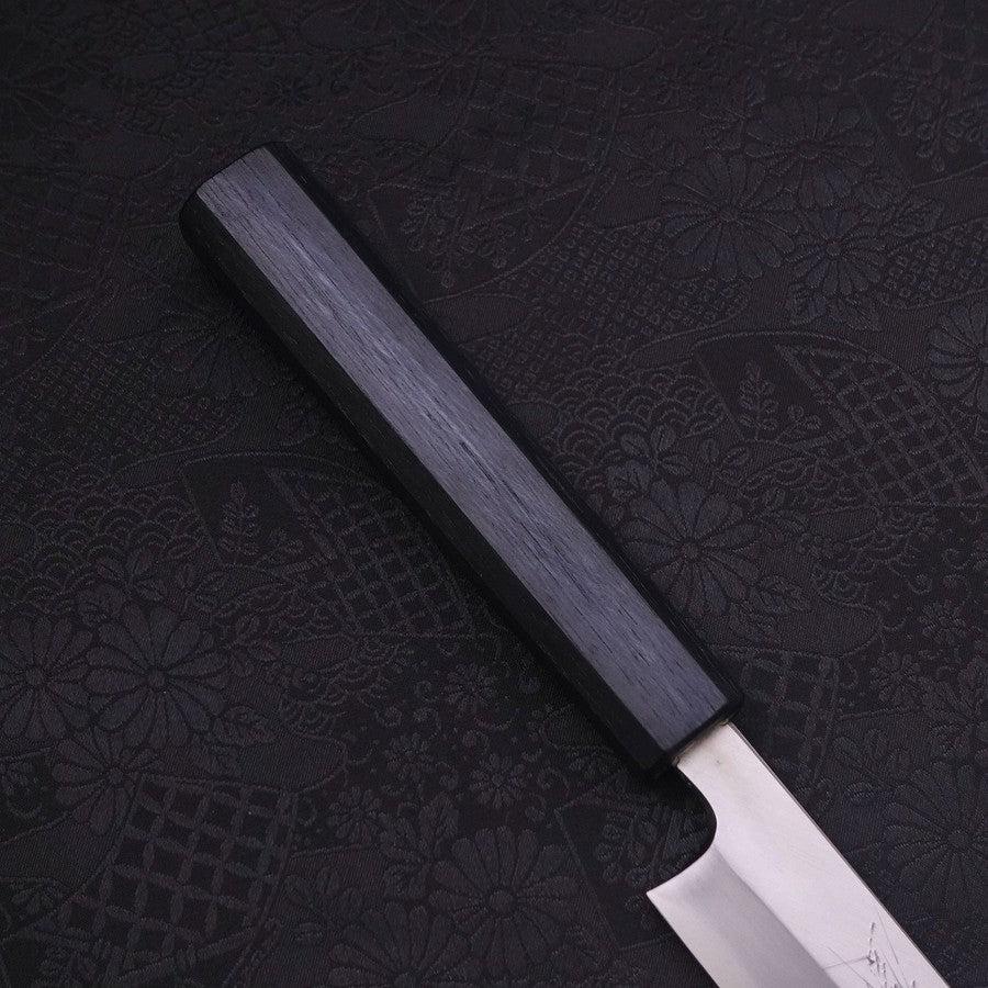 Yanagiba Blue Steel #2 Kasumi Dark-Blue Urushi Handle 240mm