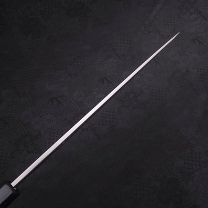 Yanagiba Blue Steel #2 Kasumi Dark-Blue Urushi Handle 270mm