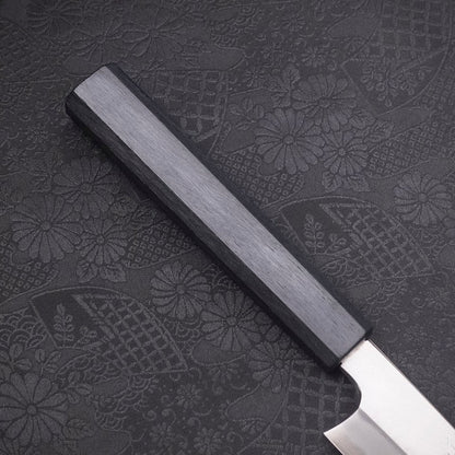 Yanagiba Blue Steel #2 Kasumi Dark-Blue Urushi Handle 270mm