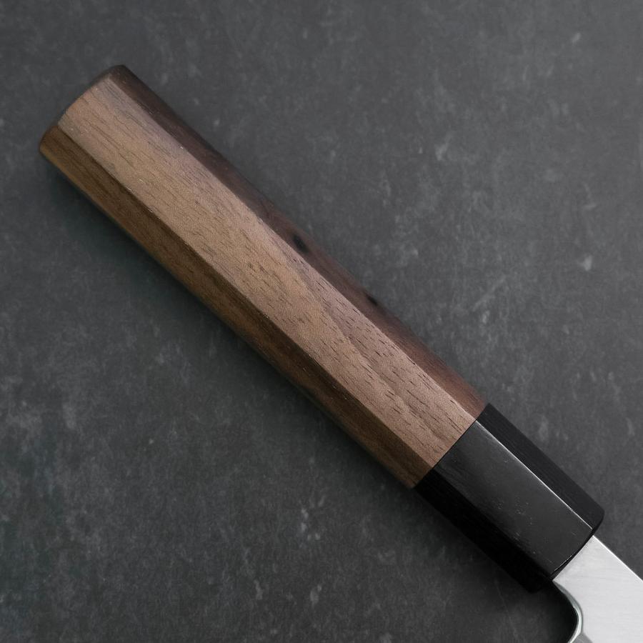 Yanagiba Blue Steel #2 Kasumi Walnut Handle 165mm