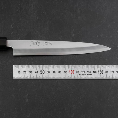 Yanagiba Blue Steel #2 Kasumi Walnut Handle 165mm