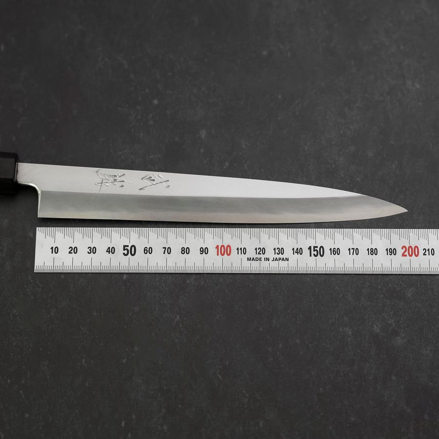 Yanagiba Blue Steel #2 Kasumi Walnut Handle 200mm